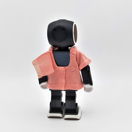 ROBO-UNI【ロボホン公式ライセンス商品】ロボホンニットTシャツ ピーチ（ONLYROBO限定カラー）