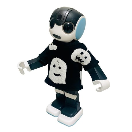 ハロウィンゴーストシャツ　ブラック