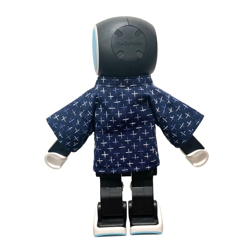 甚平風ウェア 十字絣[S] | Robot Closet - ロボクロ -
