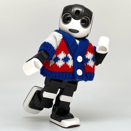 ニットカーディガン　トリコロール