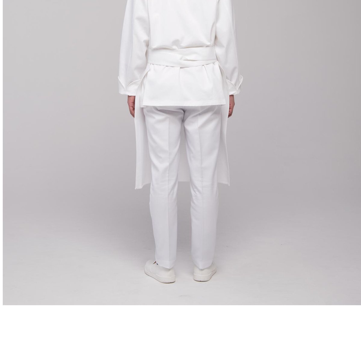 TT8700-0 調理用腰下前掛 | Uniform BLANCA