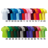 ドライライトTシャツ　4XL  各色　男女兼用　ポリエステル100％　大きいサイズ