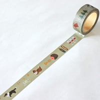 「dog & coffee」マスキングテープ
