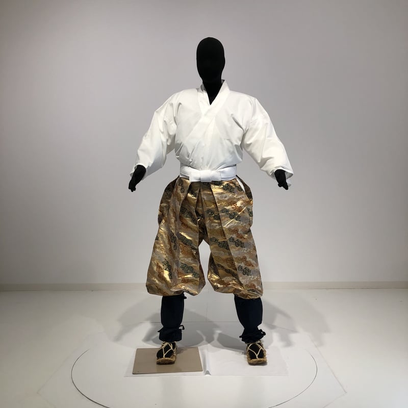 B-033-1】金襴たっつけ袴 | 甲冑工房丸武