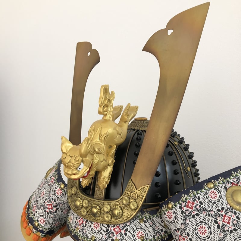 販売停止中【K-208】前立 鍬形前立 | 甲冑工房丸武