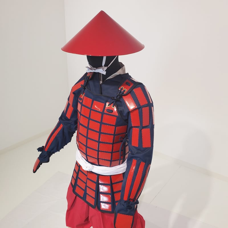O-072】○赤畳鎧( 日除け無し) | 甲冑工房丸武 O-072】○赤畳鎧( 日除け無し) | 甲冑工房丸武