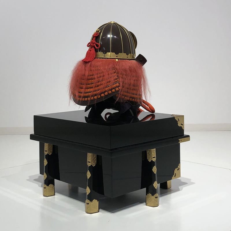 Y-027-K】毛利輝元 緋糸威胴丸具足(兜のみ) | 甲冑工房丸武 Y-027-K】毛利輝元 緋糸威胴丸具足(兜のみ) | 甲冑工房丸武