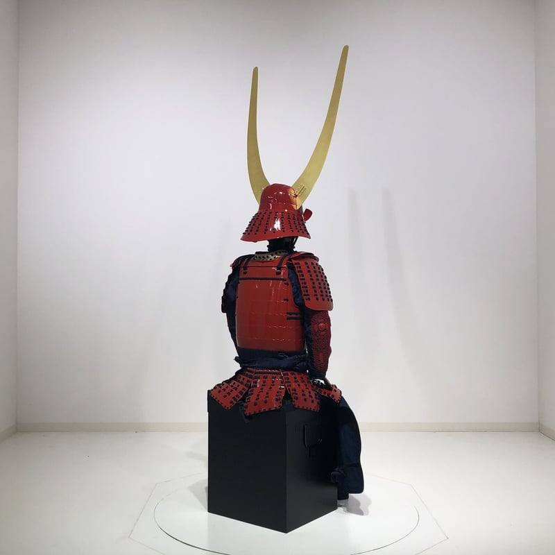 井伊直政　井伊家着用鎧　天衝横立赤備具足　徳川四天王　甲冑　鎧兜 鎧の光山堂 / 井伊氏所用写 天衝横立赤備具足