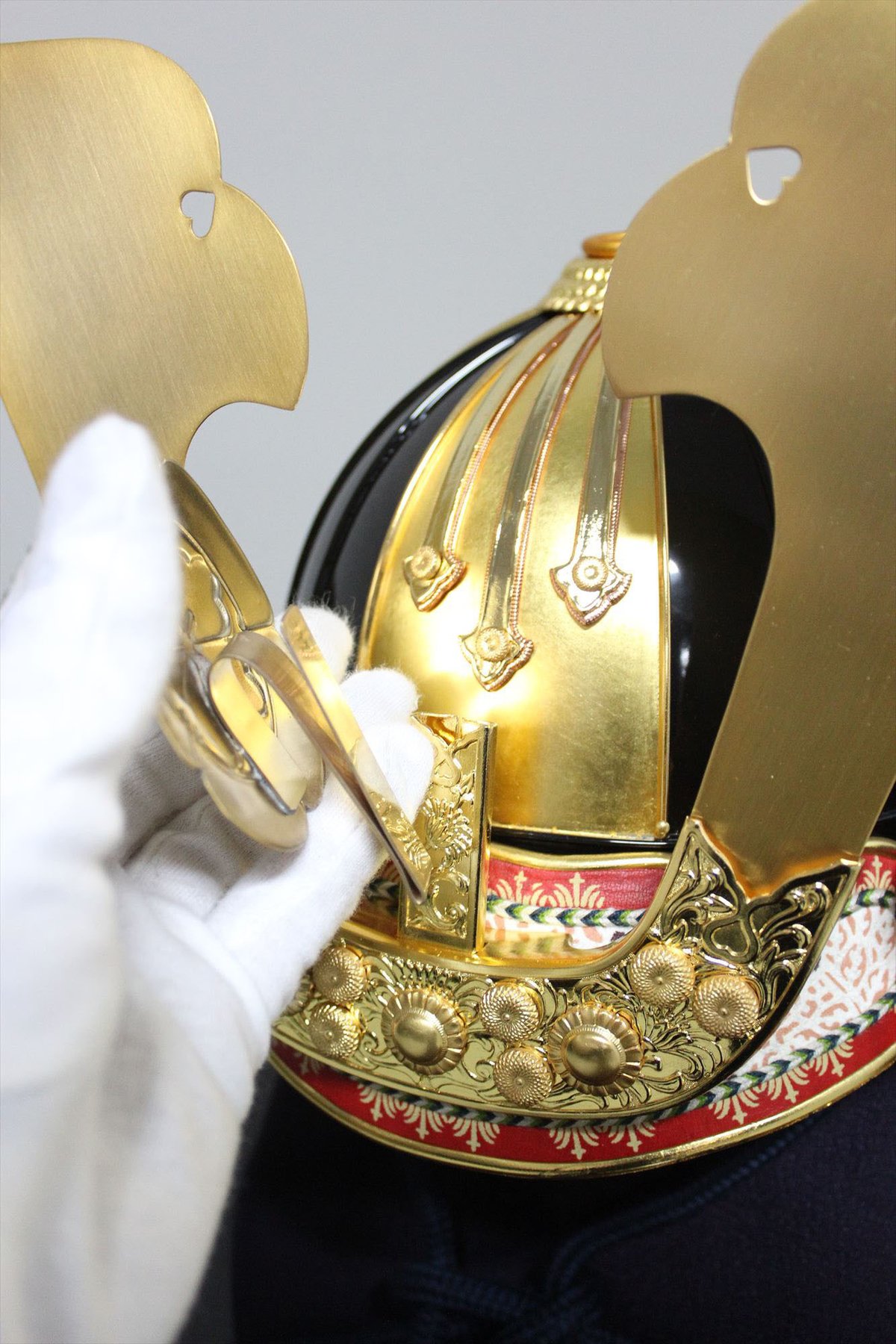 C-025-K】織田信長・四方白 (子供用兜) | 甲冑工房丸武