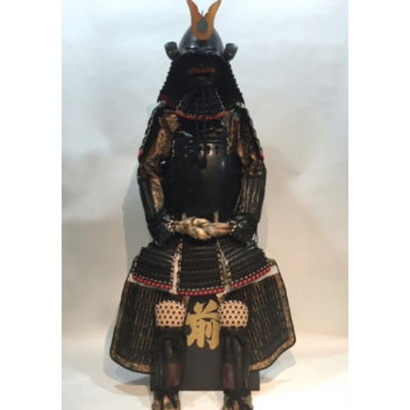 O-068】△黒糸威縦矧伊予二枚胴具足 | 甲冑工房丸武