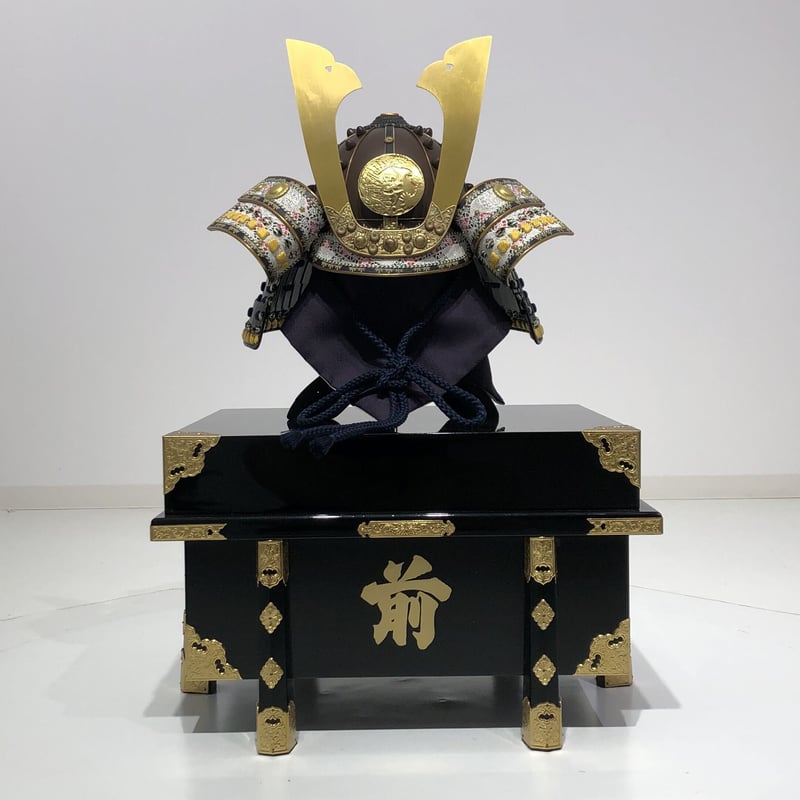 O-046-K】紺糸威鉄錆笠鋲二枚胴具足(兜のみ) | 甲冑工房丸武 O-046-K】紺糸威鉄錆笠鋲二枚胴具足(兜のみ) | 甲冑工房丸武