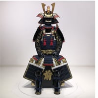 O-056】紫糸威胸取黒桶側二枚胴具足 | 甲冑工房丸武