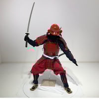 O-049】黒糸威黒艶消鋲綴二枚胴具足（厳星兜） | 甲冑工房丸武