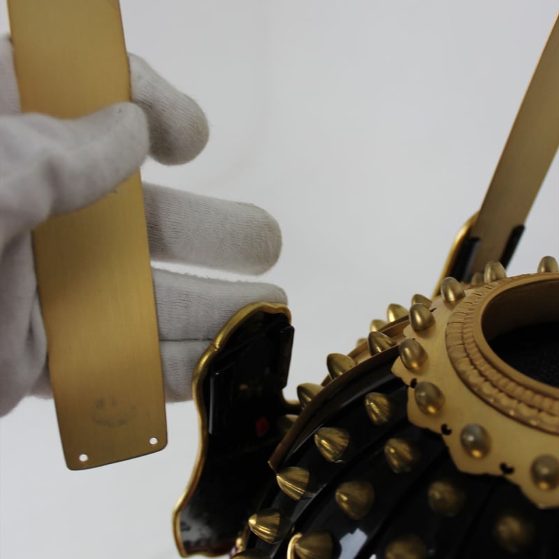 義経之兜 小型使用済み　 横26㎝ 義経之兜 小型使用済み 横26㎝