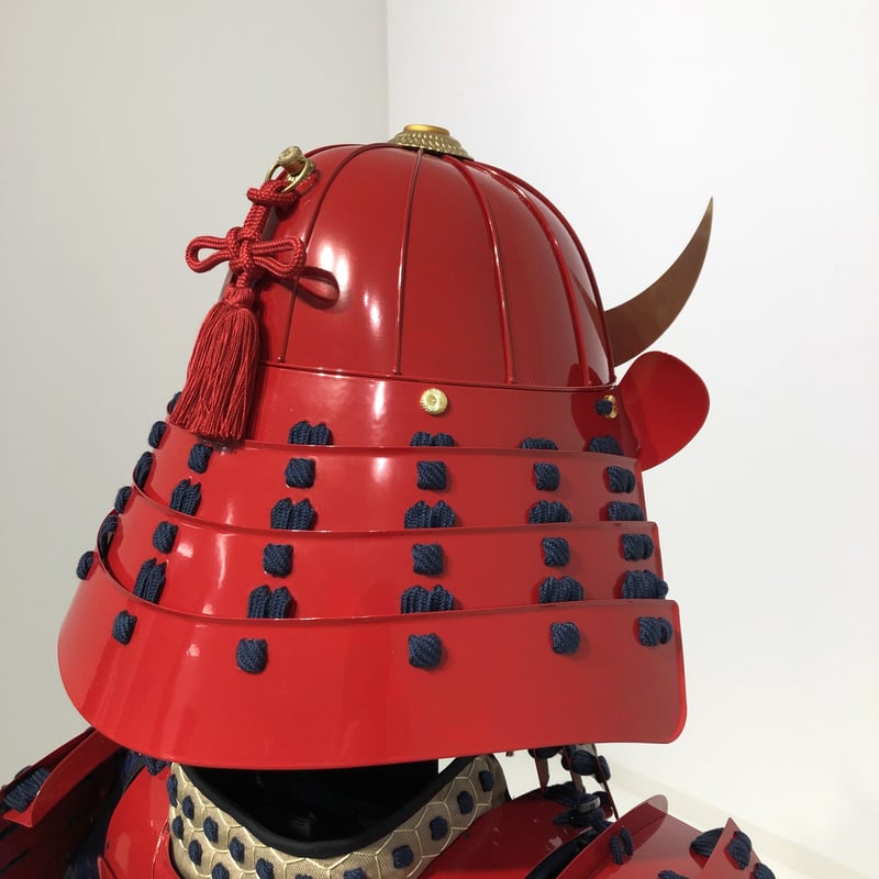 O-061】○濃紺糸威赤桶側二枚胴具足 | 甲冑工房丸武 O-061】○濃紺糸威赤桶側二枚胴具足 | 甲冑工房丸武