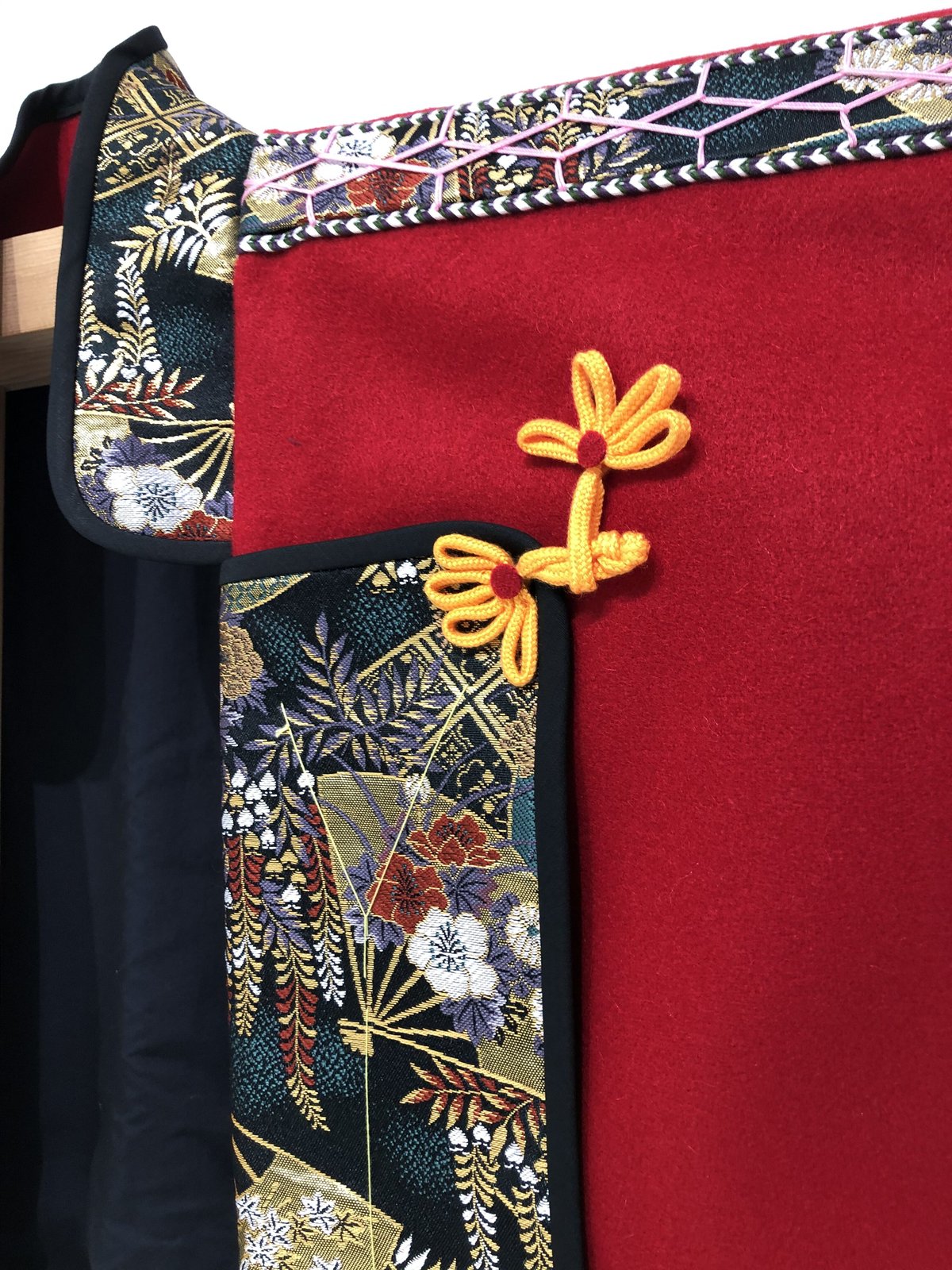 ポリ小紋＆羽織セット｜華やか古典模様で秋のお出かけに◎ kimono-kyoukomati_20038361-4set