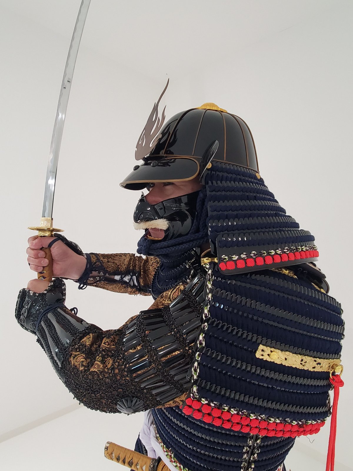 L4-5】当世小札濃紺糸威二枚胴 （レンタル） | 甲冑工房丸武