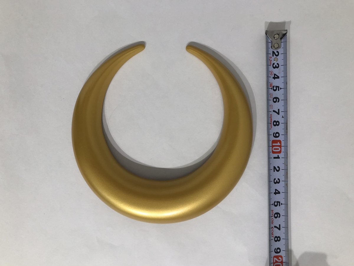 ○【K-118】前立 繰半月 | 甲冑工房丸武