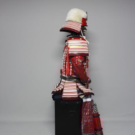 【O-017】卯の花糸威伊予二枚胴具足