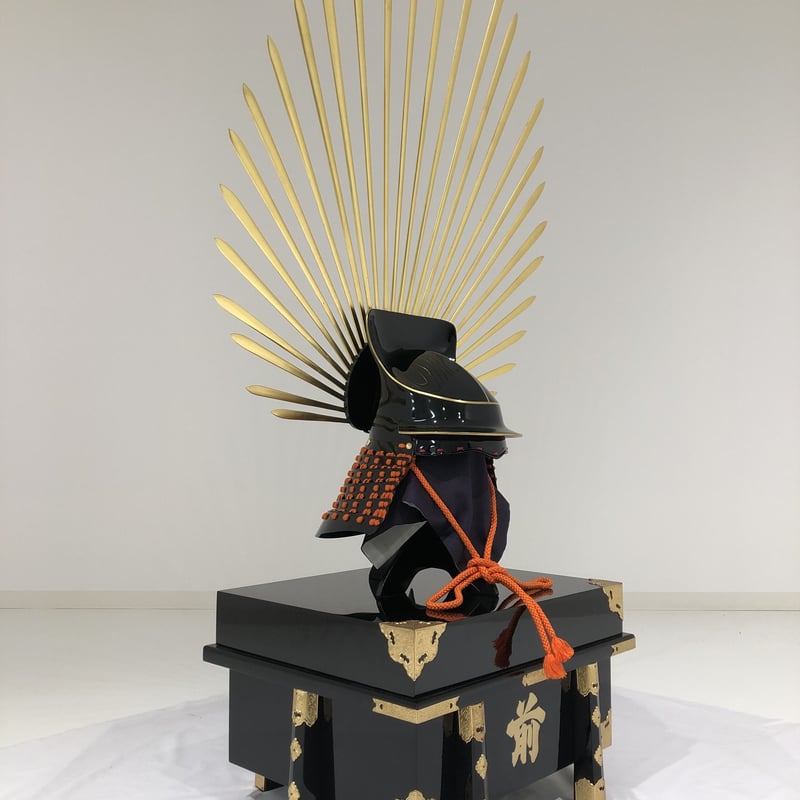 強運爆上げ黄金の豊臣秀吉の兜鍍金金属製