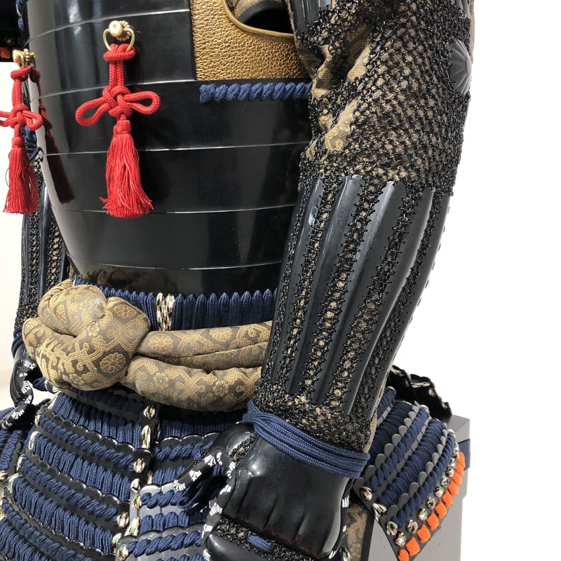 O-029】濃紺糸威金唐二枚胴具足 | 甲冑工房丸武