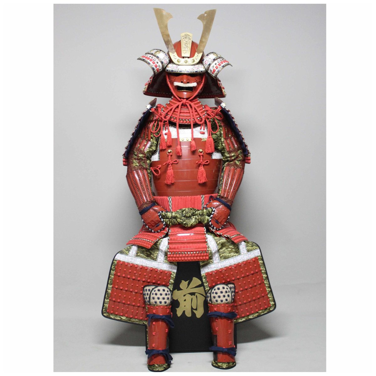 鎧　甲冑　武具　袖　部品 武具 袖 草摺り 威糸 部品
