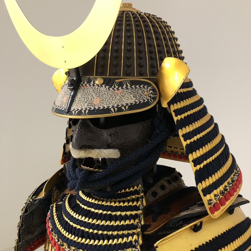 O-020】紺糸縫延二枚胴具足 | 甲冑工房丸武
