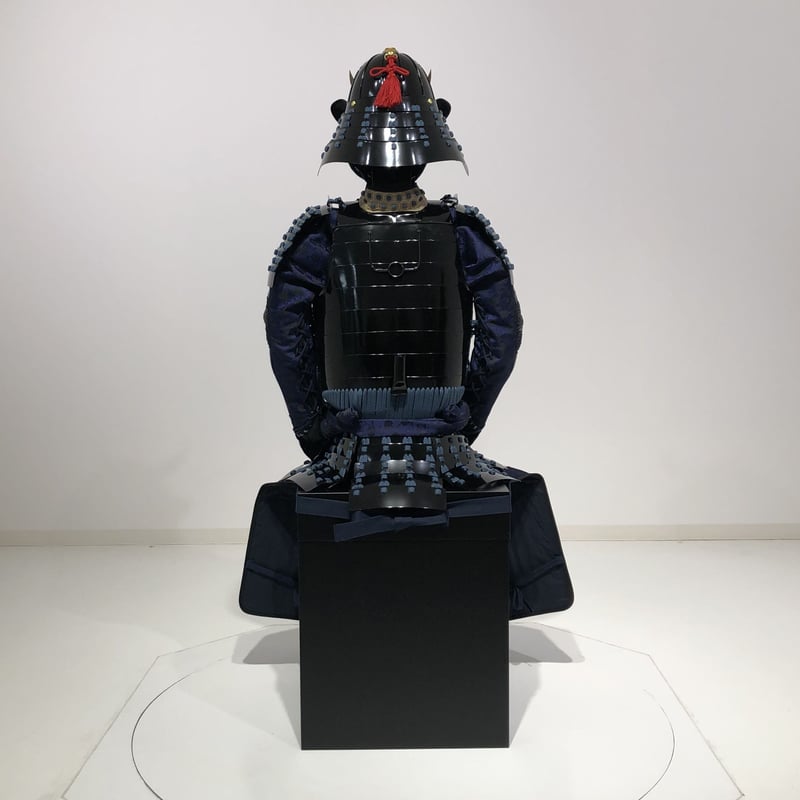 O-063】○紺糸威黒桶側二枚胴具足 | 甲冑工房丸武