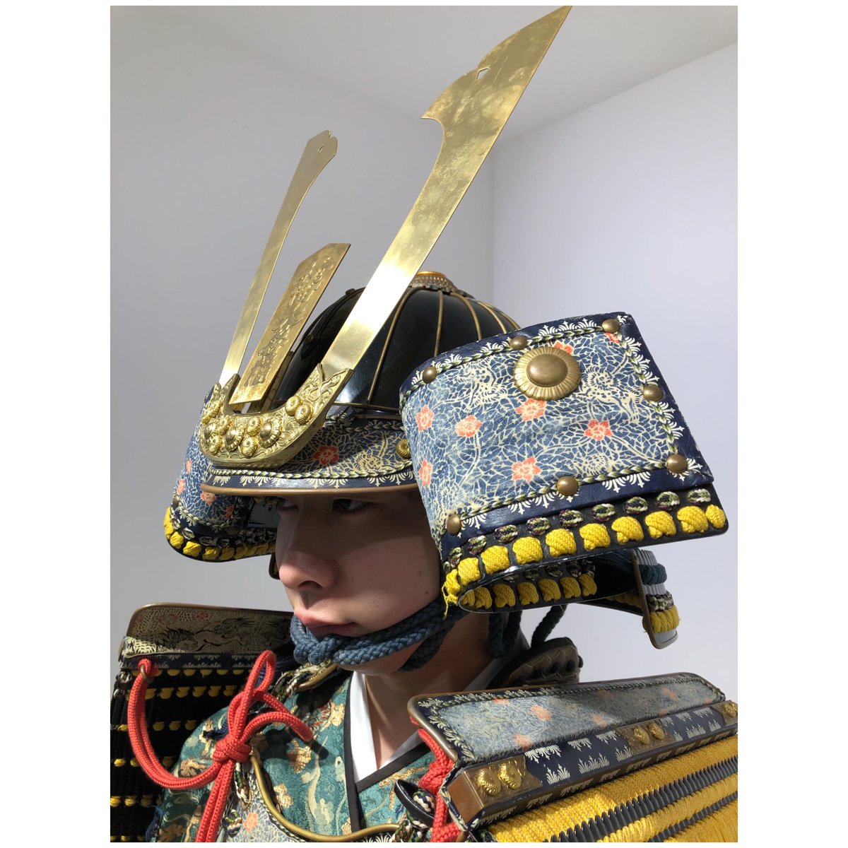 鎧道具　前立 販売停止中【K-208-1】前立 鍬形前立 | 甲冑工房丸武