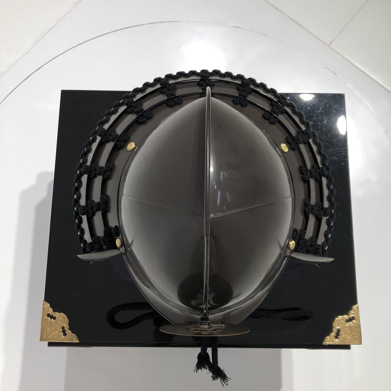 O-069-K】○黒糸威胸取鎬二枚胴具足(兜のみ) | 甲冑工房丸武 O-069-K】○黒糸威胸取鎬二枚胴具足(兜のみ) | 甲冑工房丸武