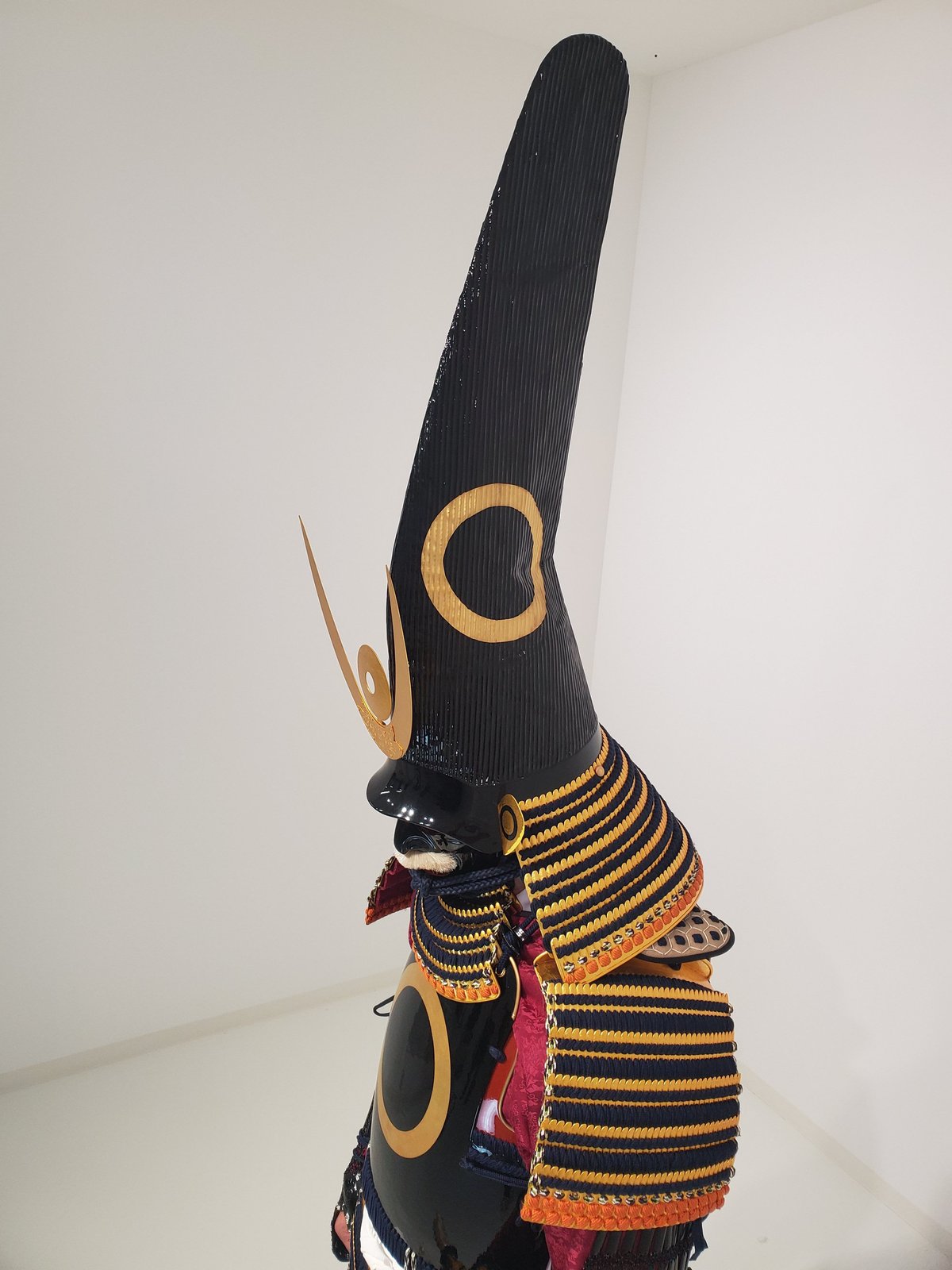 鹿皮本造り 加藤清正公 特製兜 鉄製総重量6.7キロ 傾奇者 勝ち兜