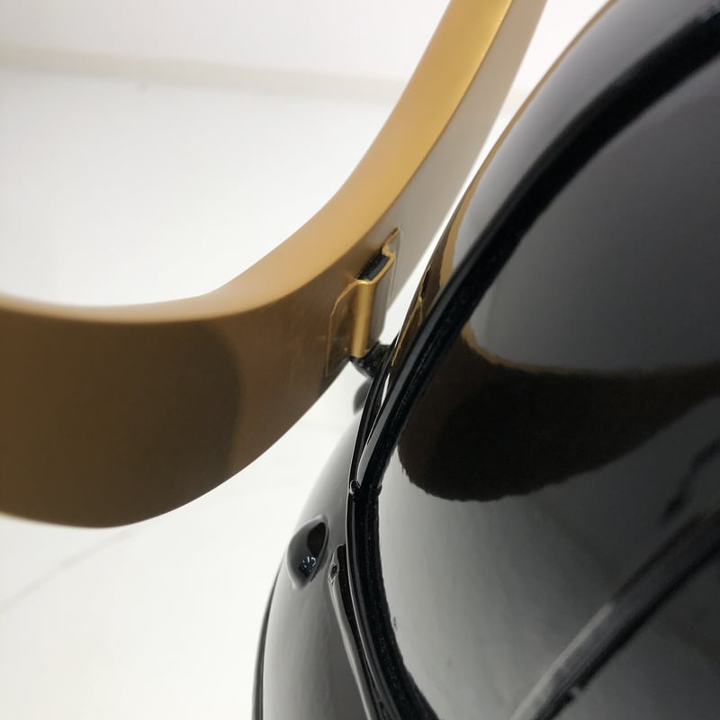 ○【K-118】前立 繰半月 | 甲冑工房丸武