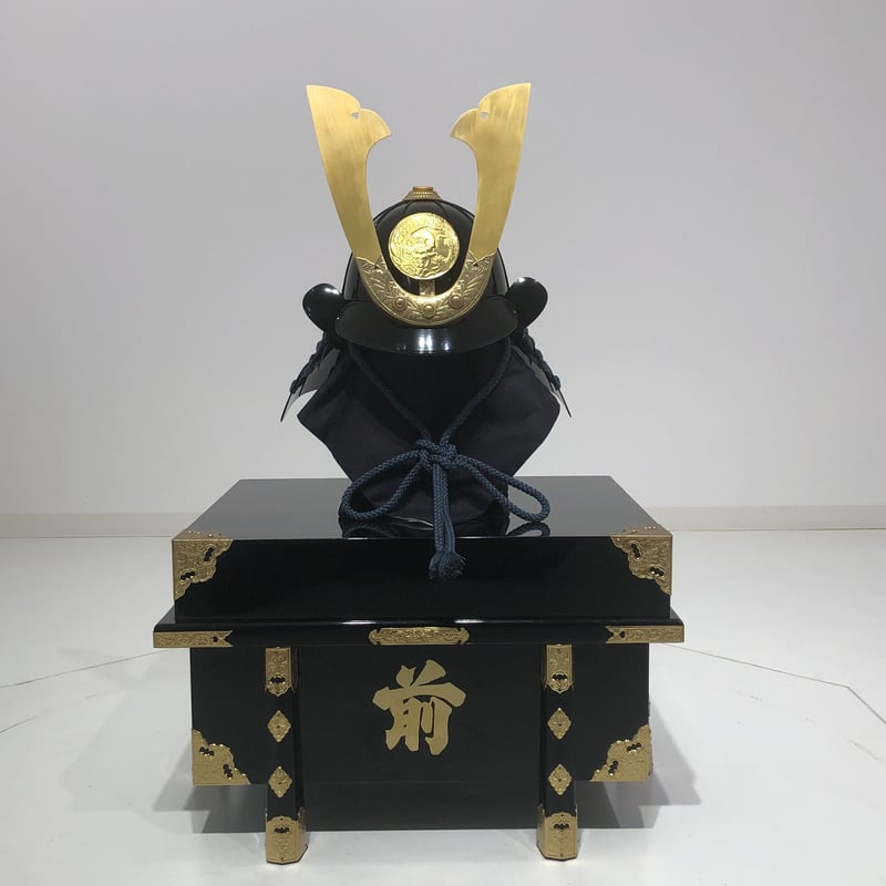 O-058-K】○紺糸威黒桶側二枚胴具足(鍬形)(兜のみ) | 甲冑 O-058-K】○紺糸威黒桶側二枚胴具足(鍬形)(兜のみ) | 甲冑