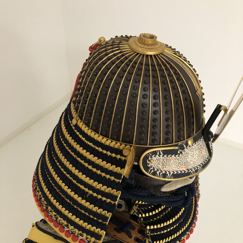 O-020】紺糸縫延二枚胴具足 | 甲冑工房丸武 O-020】紺糸縫延二枚胴具足 | 甲冑工房丸武