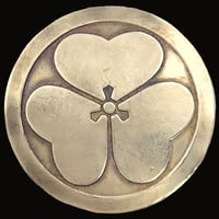 K-001】前立 丸に三つ葉葵 | 甲冑工房丸武