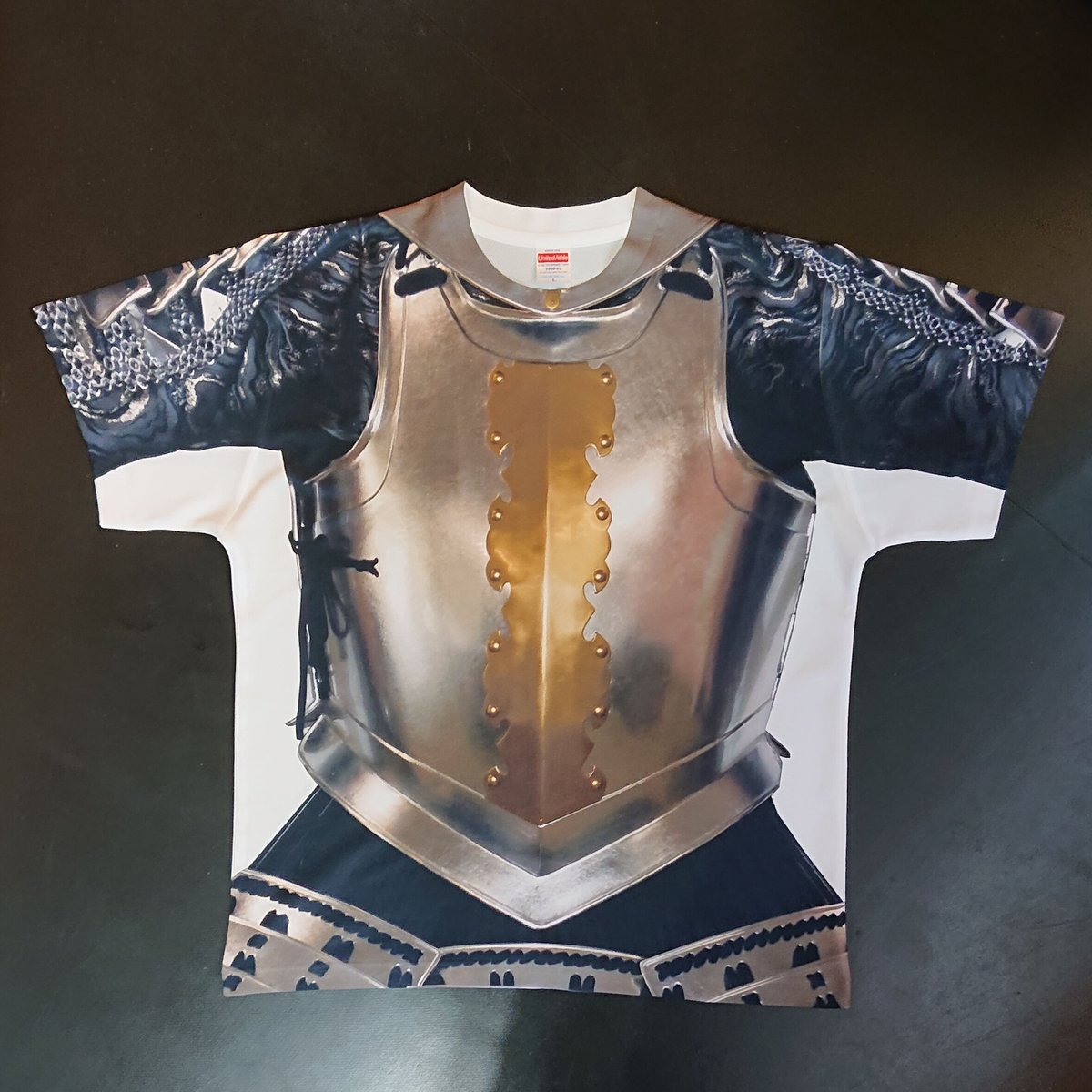 武将Tシャツ 織田信長 南蛮鎧 XL | 甲冑工房丸武