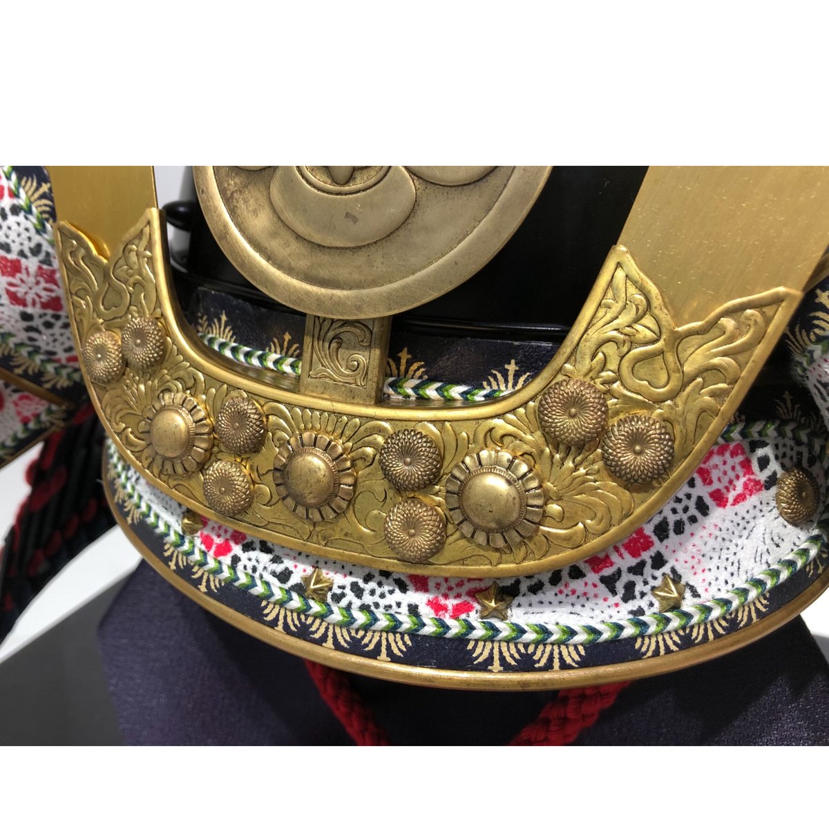 O-037-K】紺糸威大袖黒二枚胴具足(兜のみ) | 甲冑工房丸武 O-037-K】紺糸威大袖黒二枚胴具足(兜のみ) | 甲冑工房丸武
