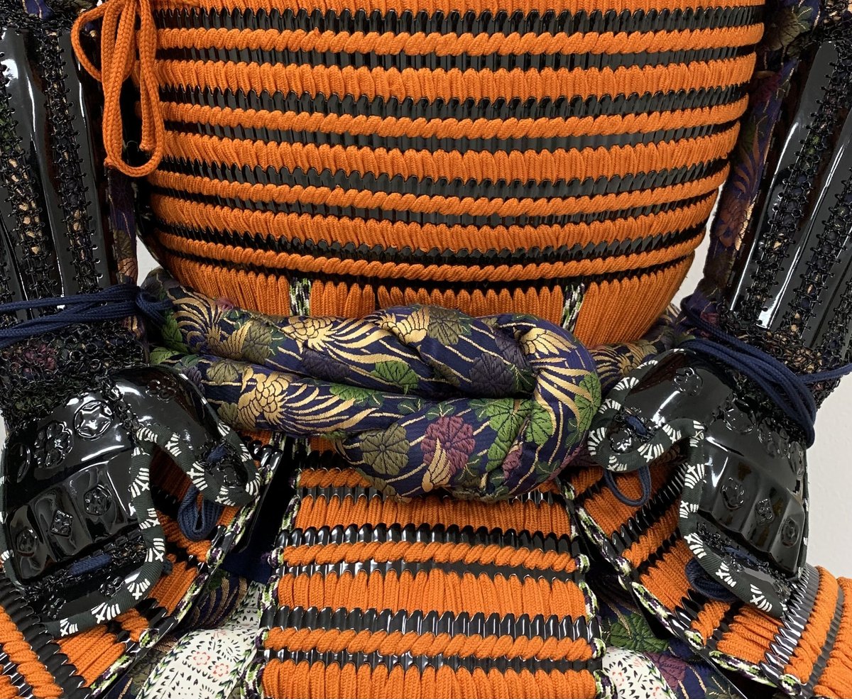 飾帯 26 青金襴 ② | 甲冑工房丸武