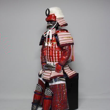 【O-017】卯の花糸威伊予二枚胴具足