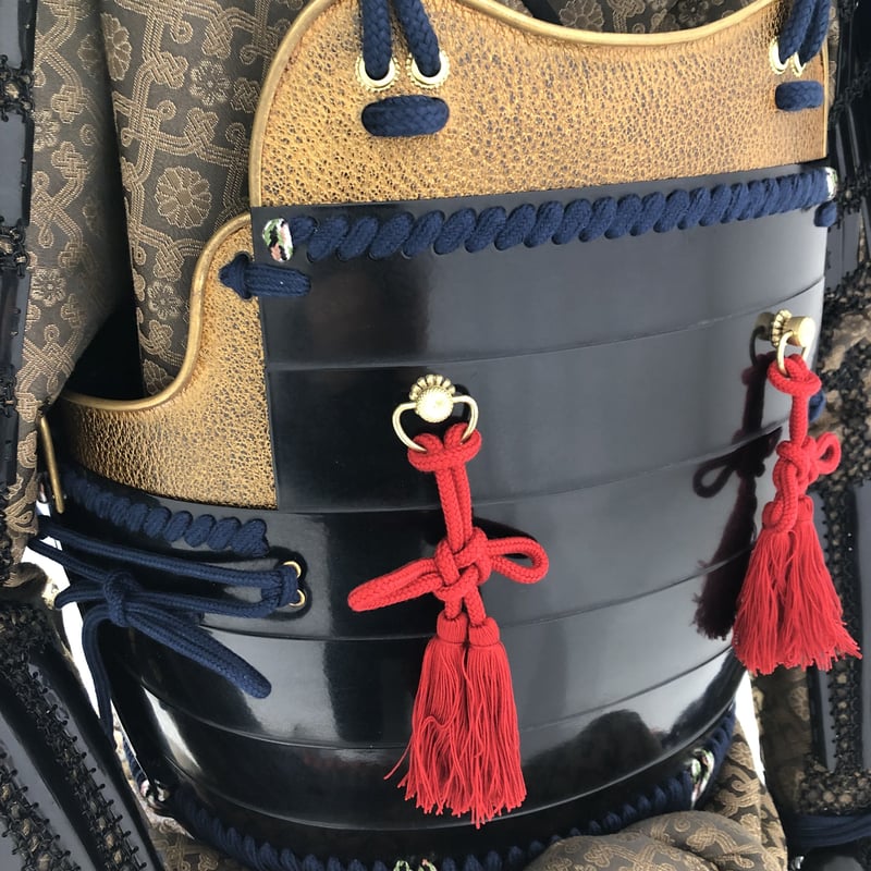 O-029】濃紺糸威金唐二枚胴具足 | 甲冑工房丸武