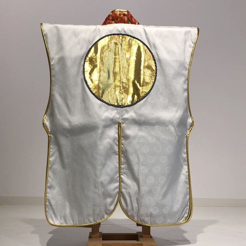 陣羽織　金襴　等身大　大人用 赤羅紗 金襴陣羽織 JB02 - サムライストア SAMURAI STORE