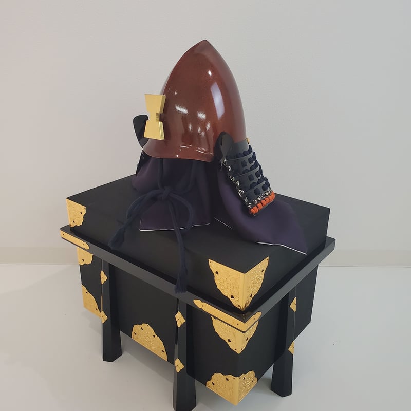 節句兜 現品限り！ (特注山本勘助モデル) | 甲冑工房丸武