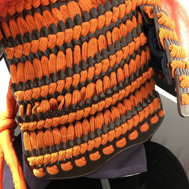 兜　等身大 家紋入り (丸に結び片喰) 楽天市場】家紋 「丸に剣片喰」「丸に片喰」「剣片喰」「片喰