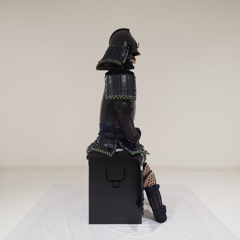 掛軸　「武者鎧」岡崎秀巴　真筆保証 Yahoo!オークション - 真作保証 前大徳 大道和尚 西垣大道 画賛