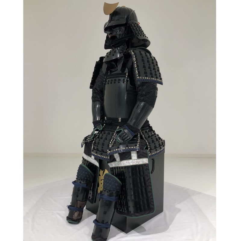 O-036】黒糸威縦矧二枚胴具足 | 甲冑工房丸武 O-036】黒糸威縦矧二枚胴具足 | 甲冑工房丸武