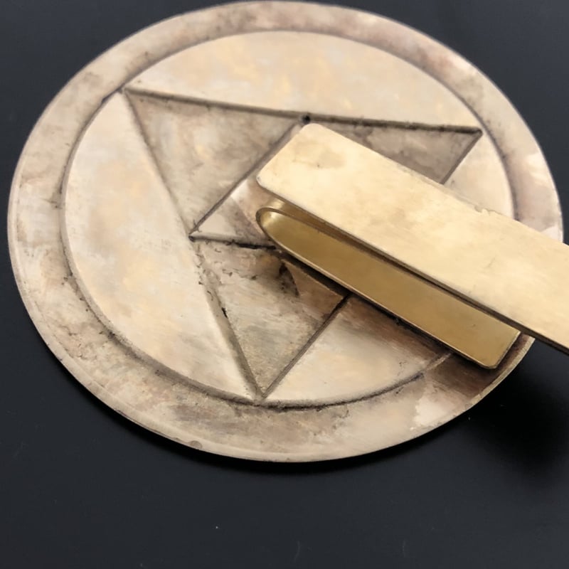 ○【K-209】前立 火焔 | 甲冑工房丸武