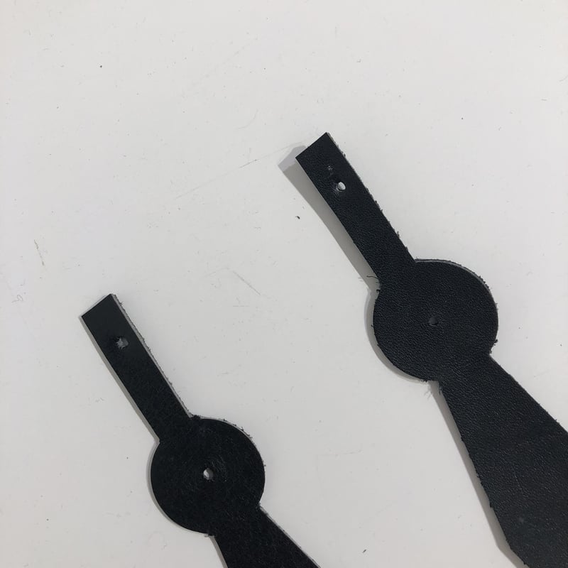太刀紐(下緒)取り付け革ベルト | 甲冑工房丸武
