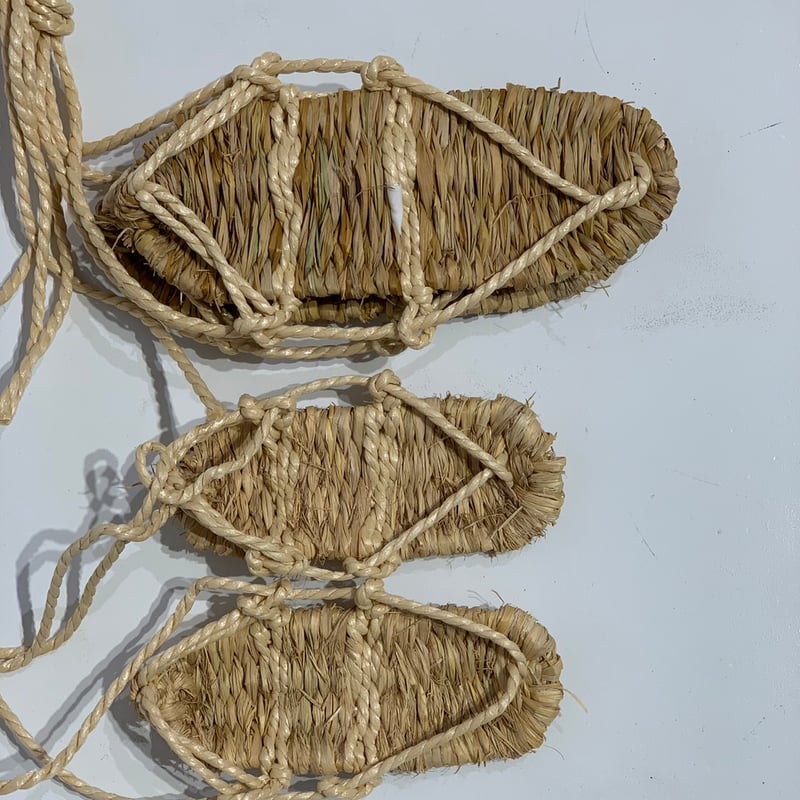 本純金箔の草鞋 (わらじ) B-095】草鞋 18㎝ | 甲冑工房丸武