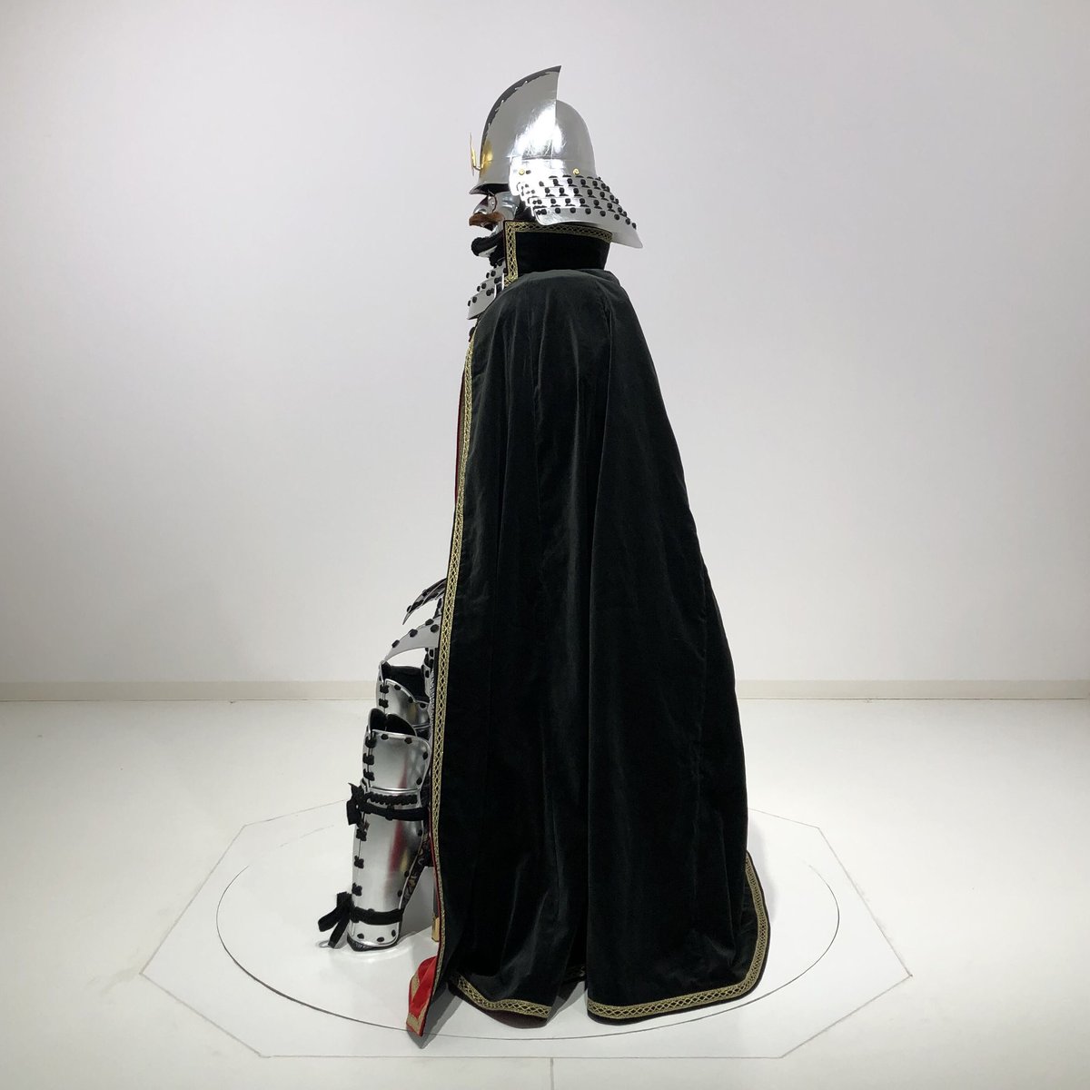 最終値下げ】南蛮3枚脛脛当等身大丸武産業織田信長