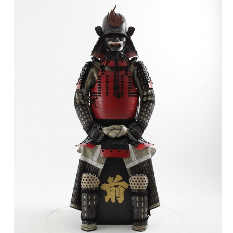 黒糸威鉄鋲二枚胴　等身大 黒糸威鉄鋲二枚胴 等身大